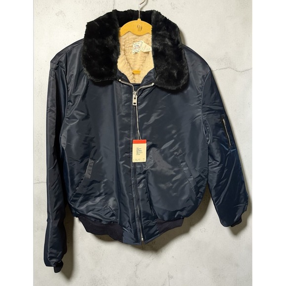WearGuard Other - Vtg NWT Wear Guard Eastern Uniforms NEW Fleece Inside Blue Nylon Out Sz L Tub7